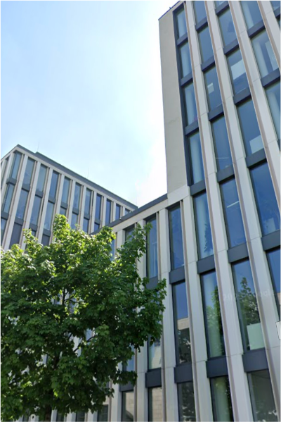 Modernes Firmengebäude der TOP Vermögen AG